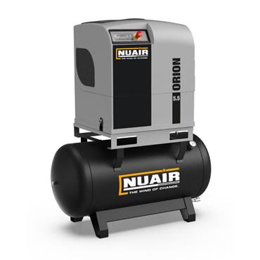 5.5kw 10 Bar 270 Ltr Screw Compressor with Dryer
